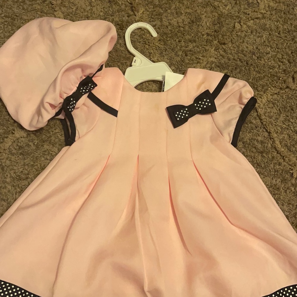 Pink sailor dress